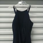 Betsy and Adam $240 Formal Evening Gown Size 6 Blue Beaded Dress Wedding Party Photo 5