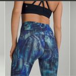 Lululemon  Invigorate High Rise Tight 25” Foil Shapeshifter Flux Blue Multi Photo 3