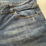 Mossimo Supply Co Distressed Denim Bootcut Jeans Size 13R Blue Photo 3
