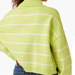 Free People  Lemonade Combo Paulie Stripe Turtleneck Sweater Sz L NWT Photo 11