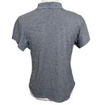 Outdoor Voices Players Polo Shirt Women’s Large Blue Tennis Mesh Photo 5