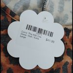 Curvy The Wild One Leopard Print Dress Brown Size XL Photo 3