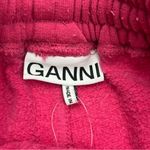 Ganni  Pink Software Mini Shorts‎ Womens Size Medium Athleisure Athletic *FLAWED Photo 1