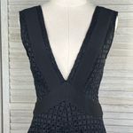 Finders Keepers  Black Lace Romper-Small Photo 1