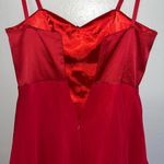 Gunne Sax [Jessica McClintock for ] Ruffle Hem Red Holiday Dress- Size 1 Photo 4