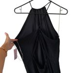 Wild Fable NEW  Crochet Knit Halter Maxi Dress Sz XXL Black Criss Cross Tie Back Photo 2