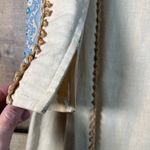 Gunne Sax by Jessica 70s Prairie Maxi Dress Blue Ivory Victorian Vintage 7 Photo 4