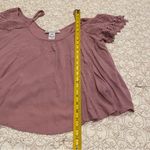 American Rag  Women’s Pink Off The Shoulder Tank Top Size XXL Photo 4