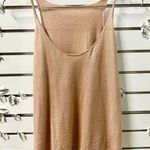 Missoni  Cashmere Blend Sleeveless Scoop Neck Cami Tank Top Beige Women's 40 / 6 Photo 0