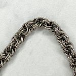 Silver Tone Double Ball Charm Metal Chain Link Belt Y2K One Size (OS) ✨ Photo 7