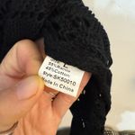 NWOT CROCHET MAXI SKIRT W LINING XS/S elastic waist Black Photo 2