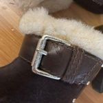 Michael Kors Suede Fur Lined Clog Heels Photo 6