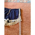 Anthropologie  Daily Practice Navy Lace Trim Athletic Shorts Size XL Photo 7