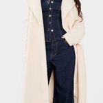 Pretty Little Thing PETITE CREAM BORG MAXI COAT Photo 0