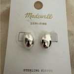 Madewell NWT  Silver Stud Earrings Photo 1