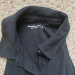 Abercrombie & Fitch Black Polo Tee Photo 2