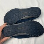 Skechers Womens Navy Blue Mary Janes Sz 8.5 Brown Photo 6