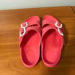 Birkenstock  Arizona Eva Two Buckle Sandal Slip On Waterproof Beach Coral Pink 39 Photo 4