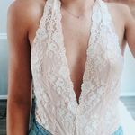 Wishlist Pink Lace Bodysuit Photo 0