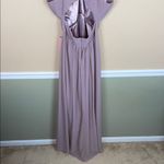 Birdy Grey NWT  Women’s Mauve Purple Strappy Neckline Bridesmaid Formal Dress Photo 6