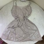 Victoria's Secret Victoria’s Secret Sexy Vintage Light Pink Shimmer Ballerina Slip Dress Size L Photo 2
