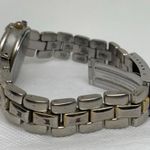 Vintage Milan silver tone women watch light up dial 28mm round case running Photo 4