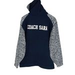 Badger Sport‎ Womens Maritime Softball Heather Hoodies Blue Gray Medium Photo 2