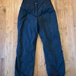 Obermeyer women’s vintage black snow pants ski size 12 Photo 2
