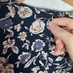 Urban Outfitters Kimchi Blue black floral print cropped long sleeve top size XS Photo 26