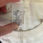 Disney Minnie mouse women’s crewneck sweater Cream Sweater Photo 2