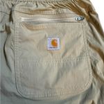 Carhartt Womens Athletic Light Olive Green Shorts Sz XL Photo 6