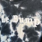 Isabel Maternity  le bump tie dye pullover sweatshirt black/white XL Photo 1