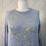 Haute Hippie  Lover Floral Print Jersey‎ Sweatshirt Photo 3