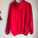 Vintage San Francisco Hooded Sweatshirt Red Size L Photo 3
