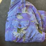 Coldwater Creek Vintage  floral pastel print denim Women’s jacket Sz M Photo 2