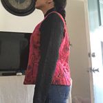 Dana Buchman Paisley Kimono, Paisley Blazer Photo 4