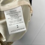 ABS Allen Schwartz Lace Bodycon Floral Dress Size 2 Sleeveless Black Embroidered Flowers Feminine Photo 9