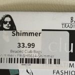 Bamboo Traders, NWT. Beaded aqua wristlet or‎ crossbody bag. Straps for both. Blue Photo 2