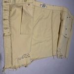 Free People Parker Wrap Butter Cream Distressed Denim Mini Skirt Size 27 New NWT Photo 9