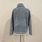 Eddie Bauer Grey Sherpa Cowl Neck Pullover Medium Photo 3