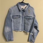 KanCan Maurice’s Drop Shoulder Crop Denim Jean Jacket Size XXL New Blue Photo 0