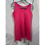 GapFit Hot Pink V Neck Athletic Dress Tennis Golf Activewear Size L Size L Photo 3