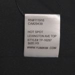 Yumi Kim Lexington Ave Top Hot Spot Black Gold Long Sleeves Polka Dot XS New Photo 8