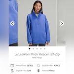 Lululemon  Thick Fleece Quarter Zip
Size XS/S
Wild Indigo Photo 5