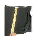 Trina Turk  Black Wide Leg Straight Size 10 Side Zip High Rise Dress Pants #AA2-3 Photo 3