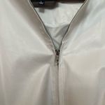 White Birch Black Label Color Blocking Faux Leather Bomber Jacket Size L NWOT Photo 5