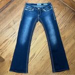 Daytrip | Leo Boot Cut Medium Wash Embellished Denim Jeans Size 27L Photo 1