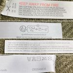 Free People  Shayla Beach Robe Olive Terry Duster Open Front Oversized Sz Medium Photo 14