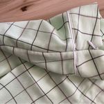 IZOD Vintage  XFG Cool FX Mint Green Plaid Pleated Golf Skort Photo 5