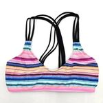 Endless Sun Pink Triple Strap Tie Bacck Bikini Top Swimwear XL Photo 0